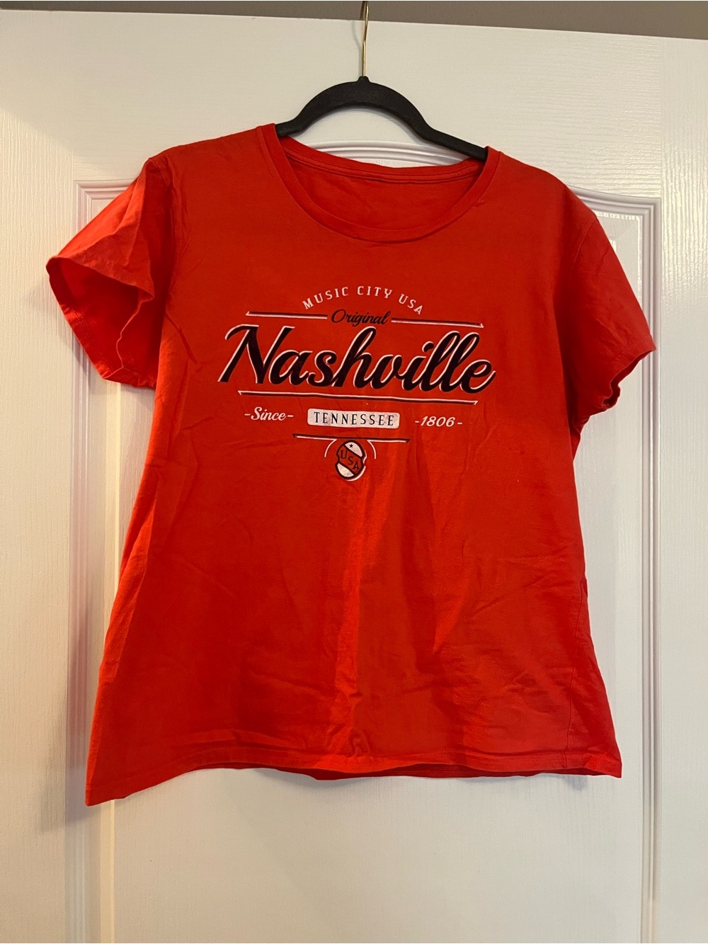 Nashville Music City Women’s Slim Fit T-Shirt